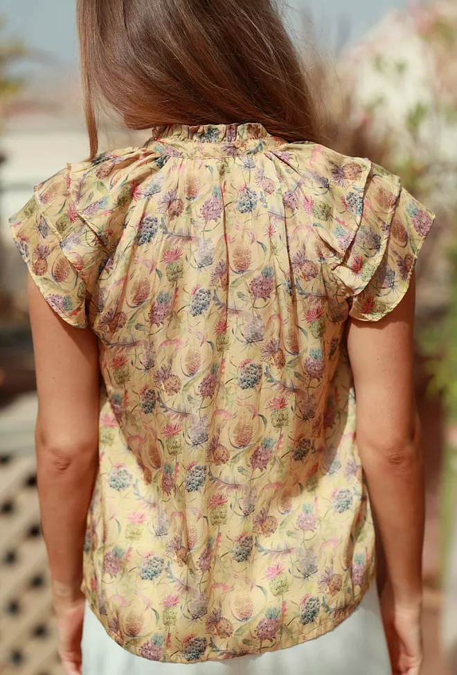 Nectar Ella Blouse Pineapple topp 4