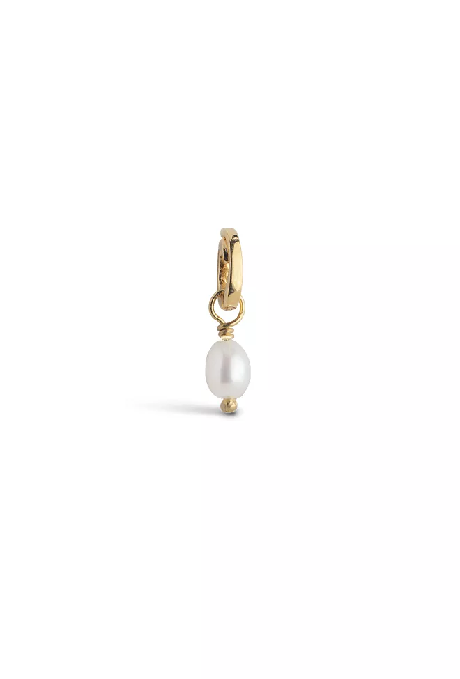 Enamel Copenhagen Finest Pearl Charm Gold anheng