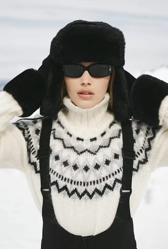 Twist & Tango Falzarego Sweater Snow White genser