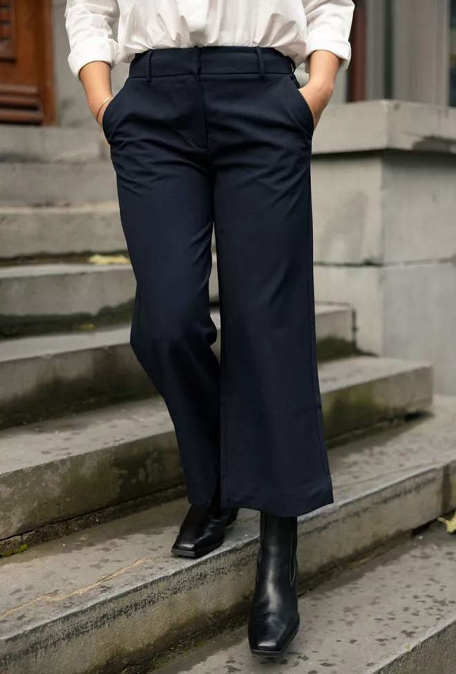 Five Units DenaFV Crop 285 Navy dressbukse 4