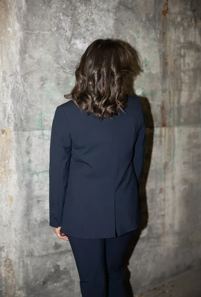 five units Hannah blazer navy blå dressjakke 3