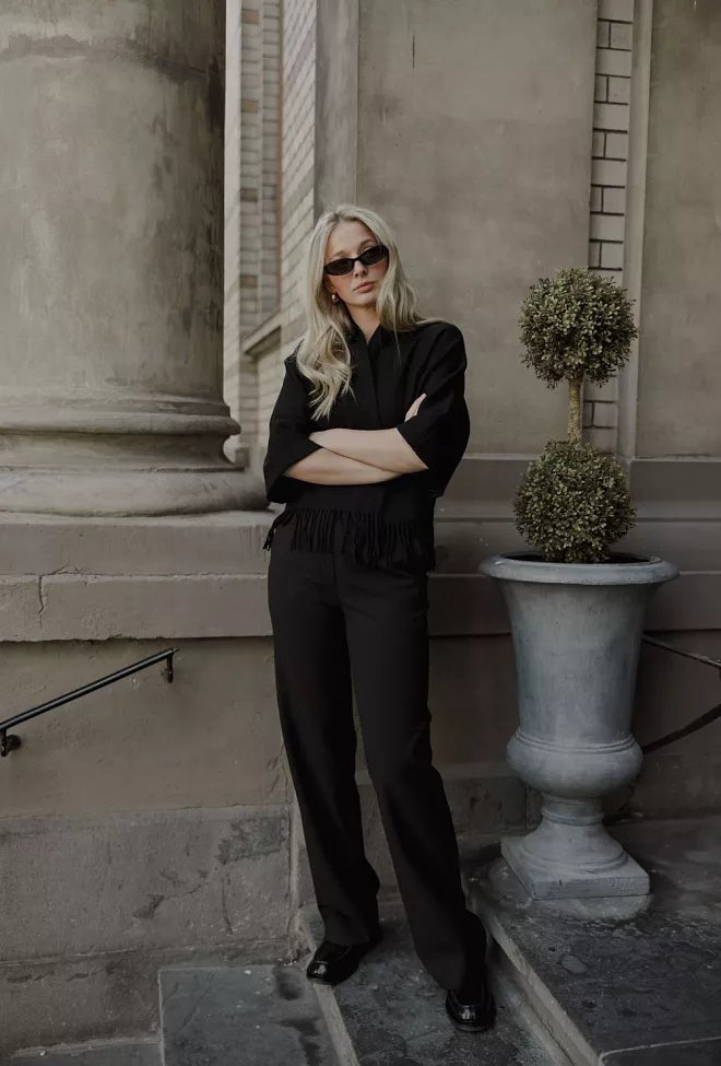 Five Units Sophia FV Long 285 Black dressbukse 2