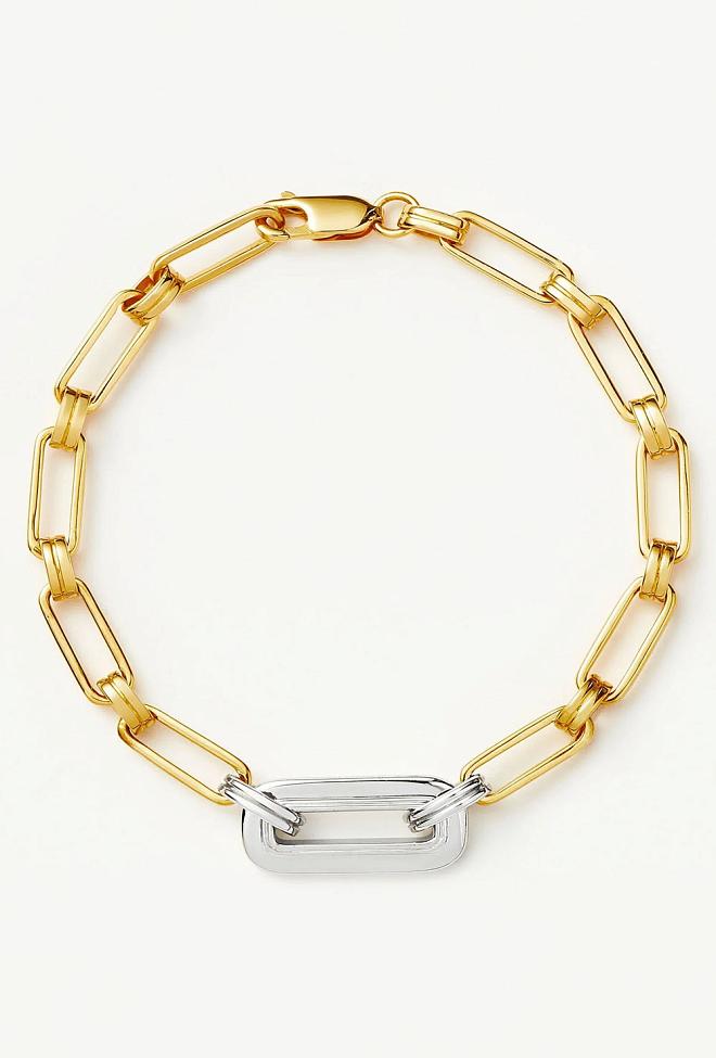 Missoma Mix Metal Bracelet Gold armbånd 2