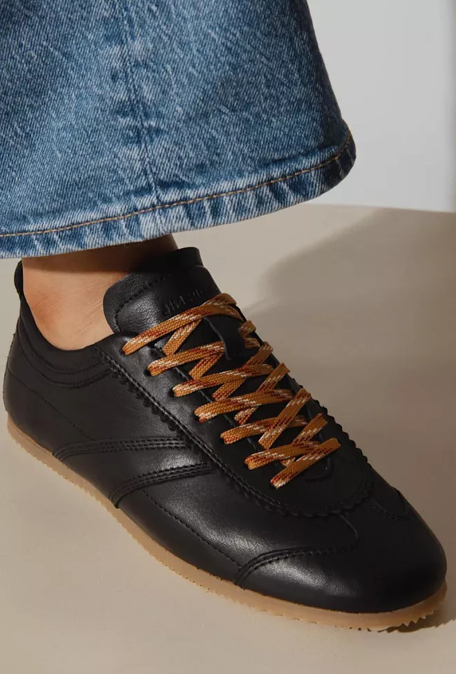 Jim Rickey Ghost Leather Sneakers Black joggesko