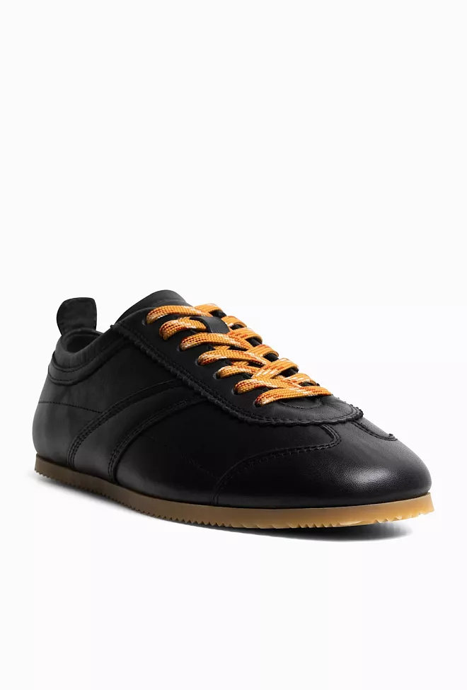 Jim Rickey Ghost Leather Sneakers Black joggesko 3