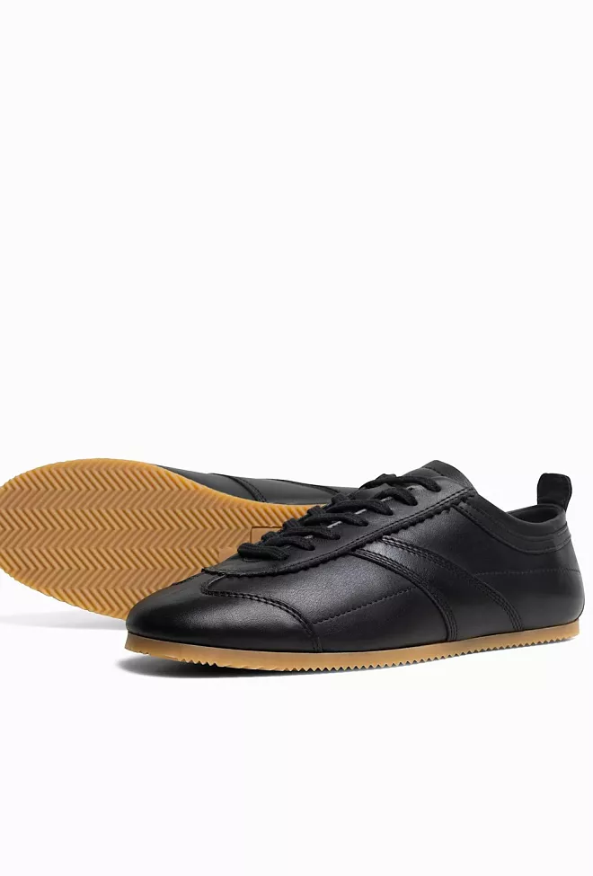 Jim Rickey Ghost Leather Sneakers Black joggesko 2