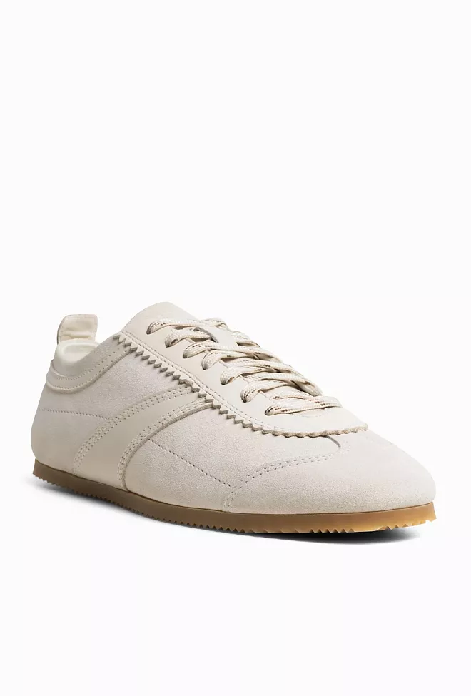 Jim Rickey Ghost Suede/Leather Sneakers Offwhite joggesko 3