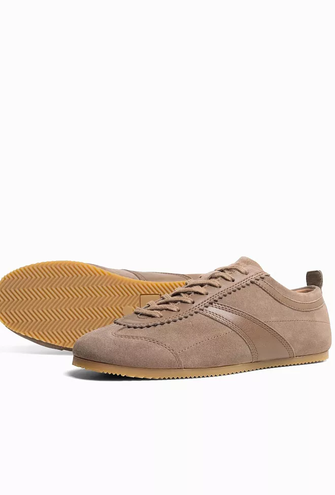 Jim Rickey Ghost Suede/Leather Sneakers Taupe joggesko 3