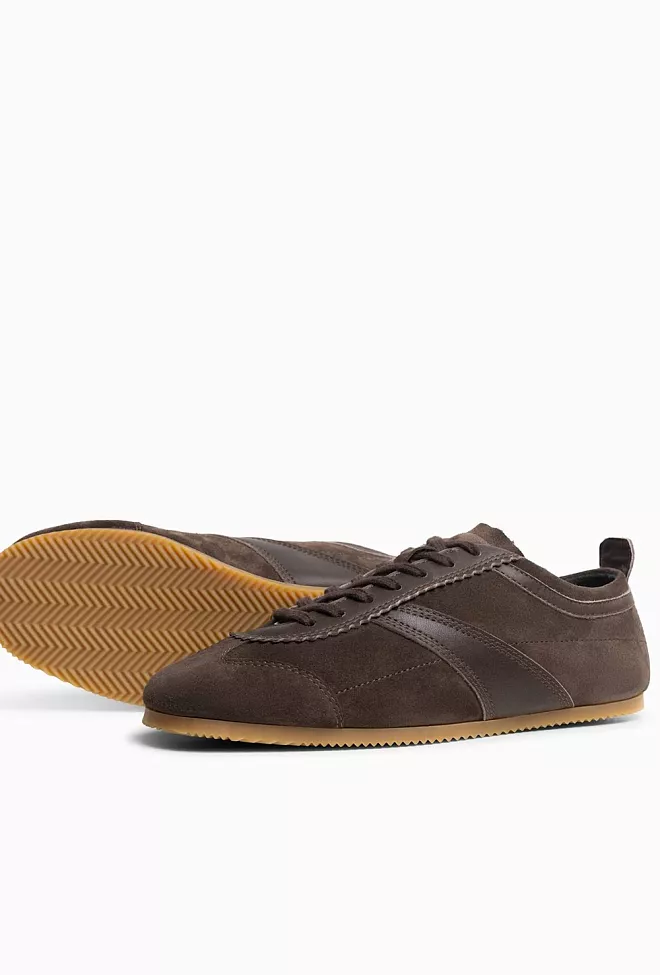 Jim Rickey Ghost Suede/Leather Sneakers Truffle joggesko 2