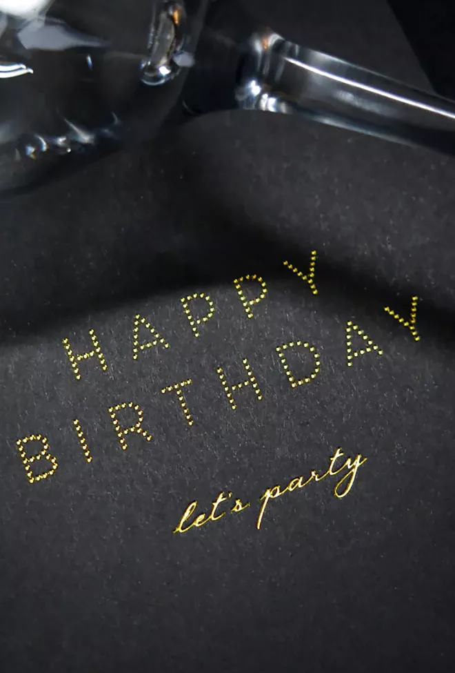 Cardsome Happy Birthday Lets Party A6 kort 3