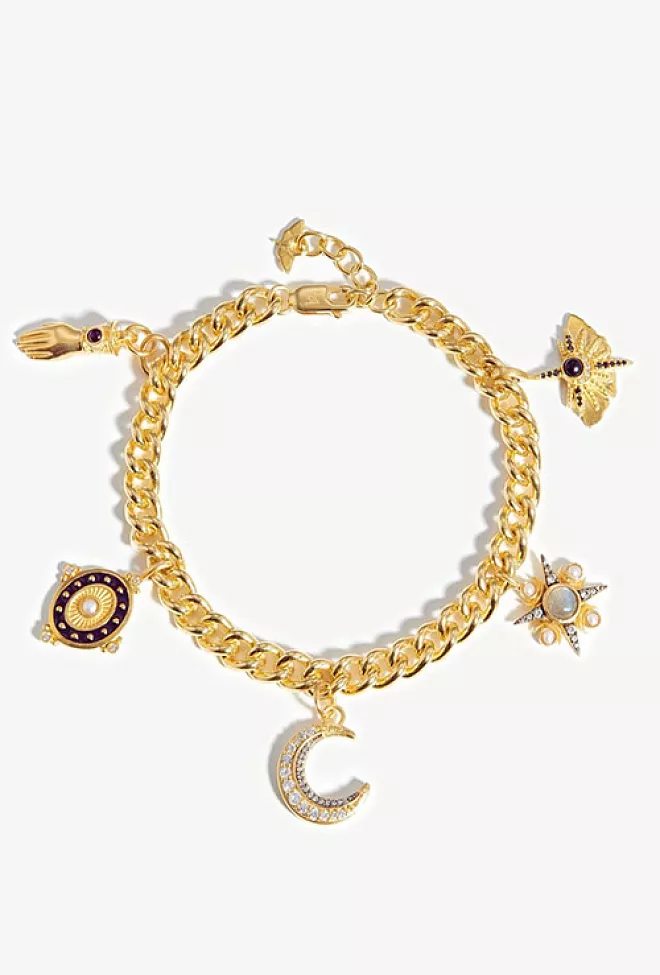 Missoma Harris Reed Symbols Of Change Bracelet Gold armbånd 3