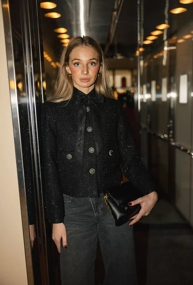 HiiL Studio Daisy Jacket Black blazer