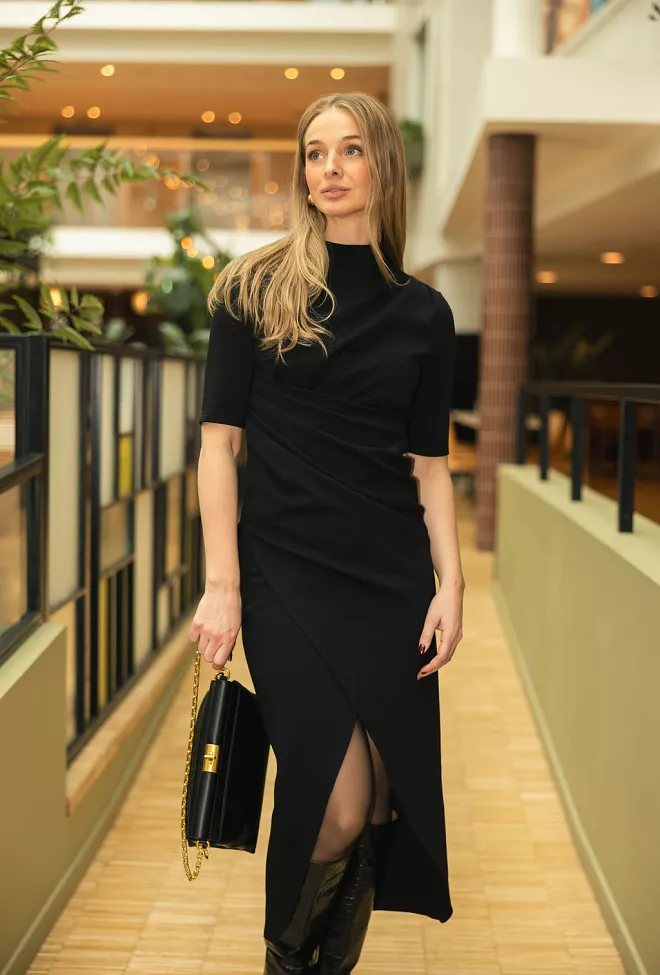 HiiL Studio Que Dress Black kjole 6