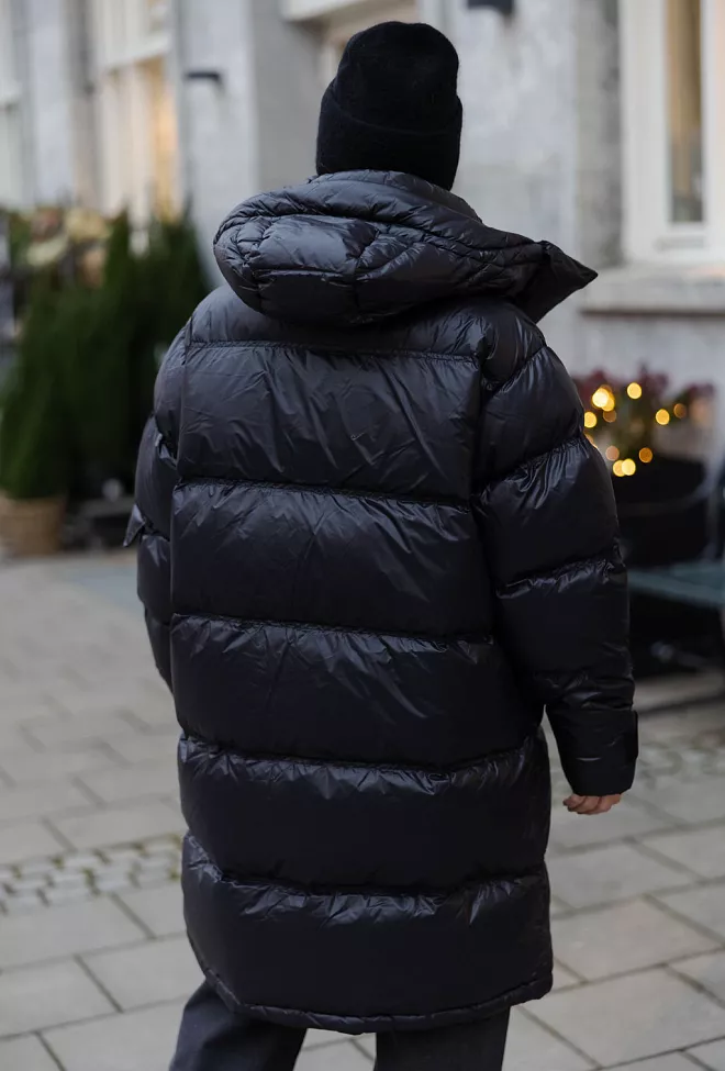 Holzweiler Steilia Down Jacket Black dunkåpe 6