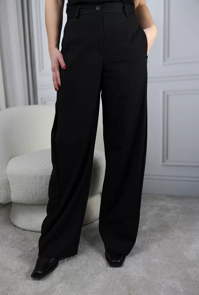Holzweiler Vidda Trouser Black dressbukse
