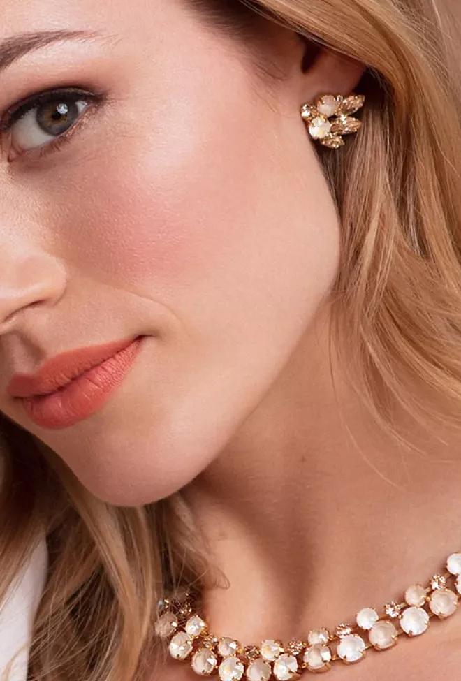 Caroline svedbom cora earcuff gold light delite combo øredobber