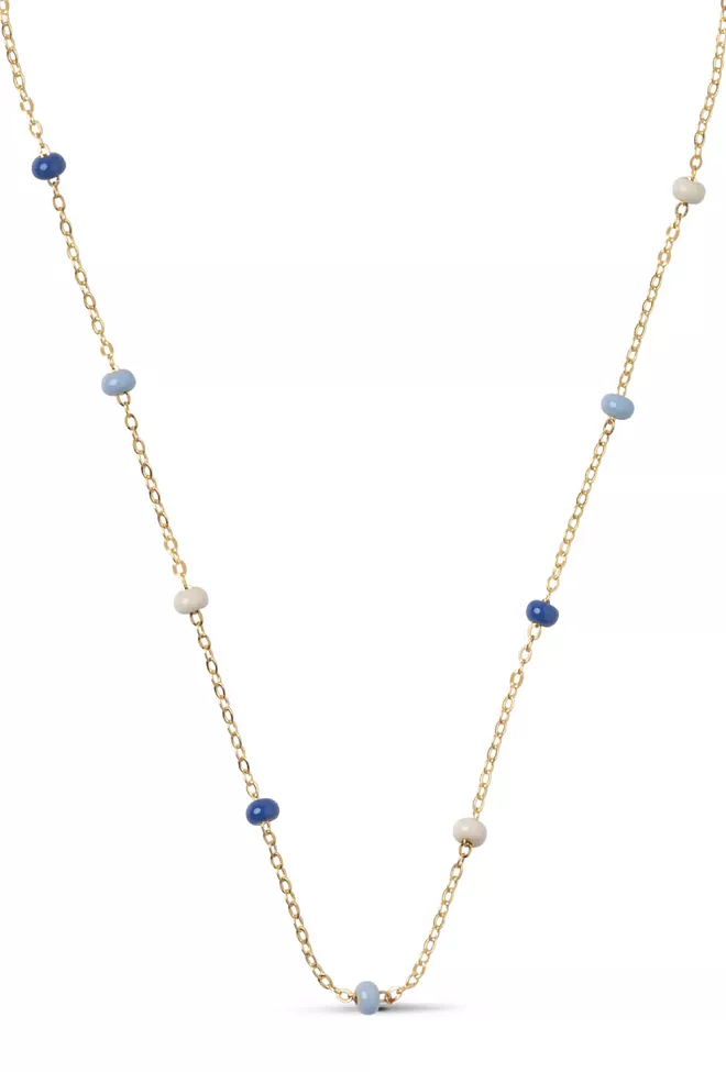 ENAMEL copenhagen Lola Bold Necklace Marine Halskjede 3