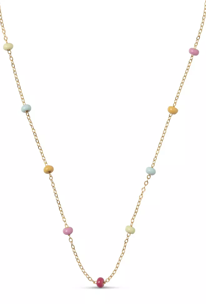 ENAMEL copenhagen Lola Bold Necklace Rainbow Halskjede 2