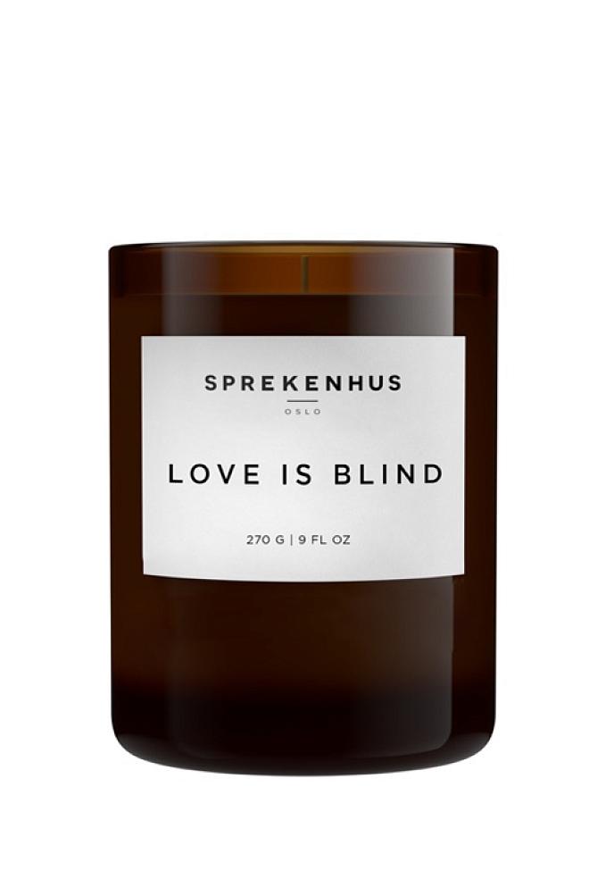 Sprekenhus Love is Blind Fragranced Candle duftlys 1