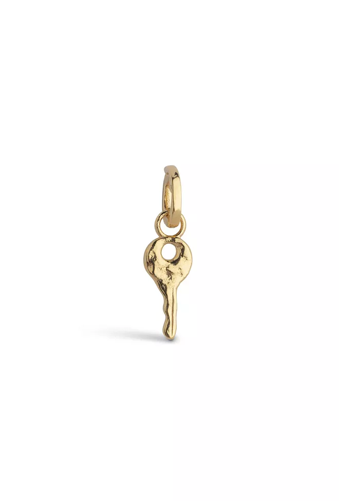 Enamel Copenhagen Magic Key Charm Gold anheng 2