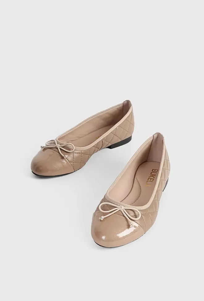 Bukela Mery Ballerina Taupe ballerinasko 4