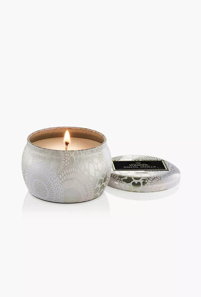 Voluspa Mini Tin Candle 25t Santal Vanille duftlys 2