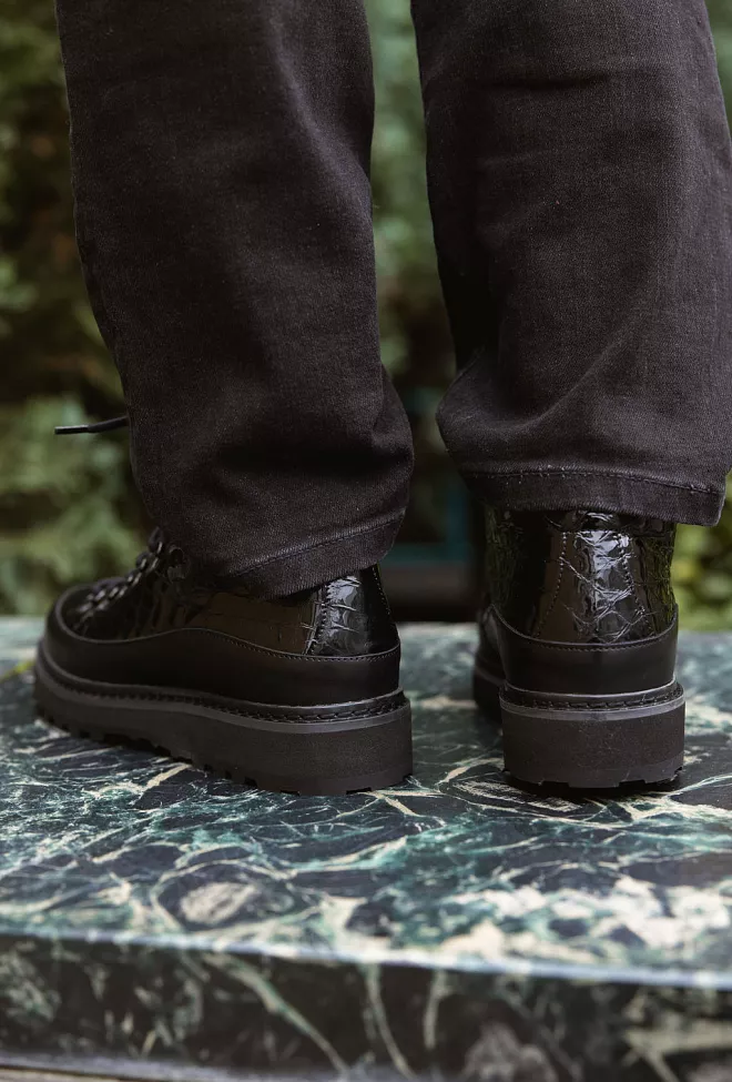 mono core cap croco vintersko sort 3