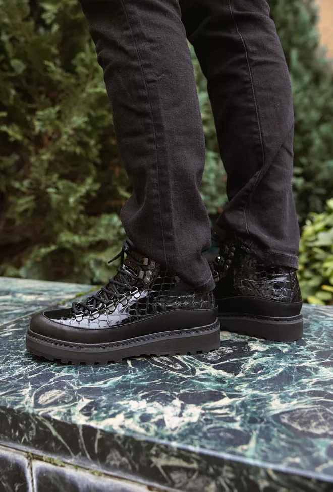 mono core cap croco vintersko sort 2