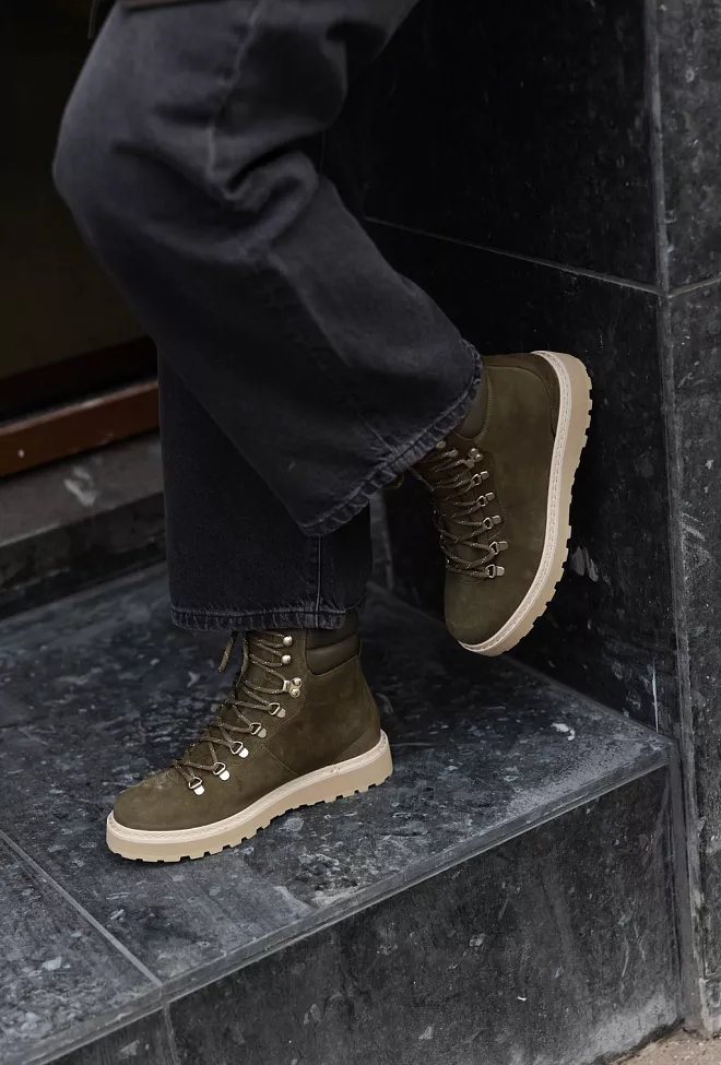 Mono Hiking Suede Forest vintersko