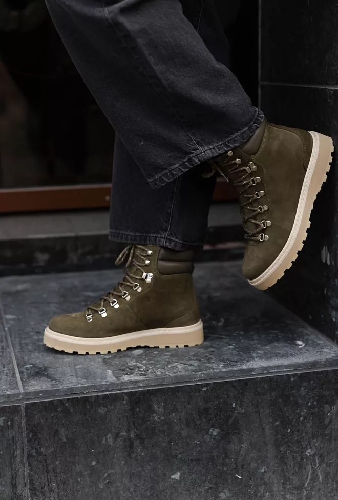 Mono Hiking Suede Forest vintersko 5