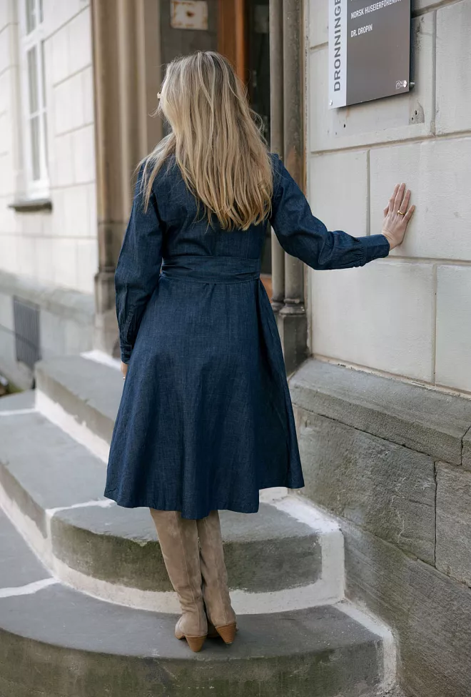 nectar Fiona denim kjole 4