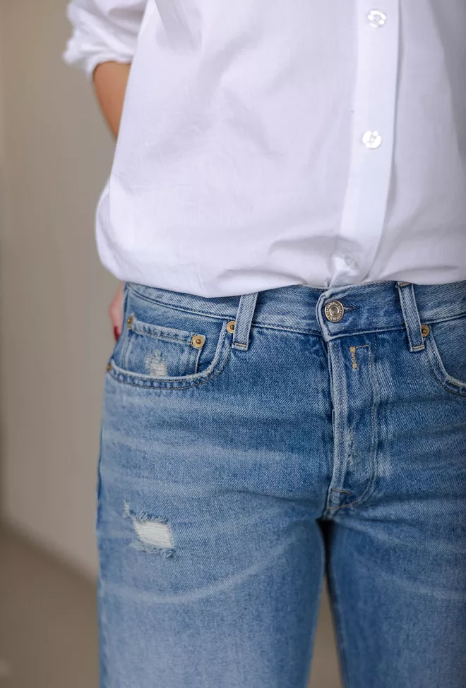 replay Aubry Pants Light Blue jeans 5