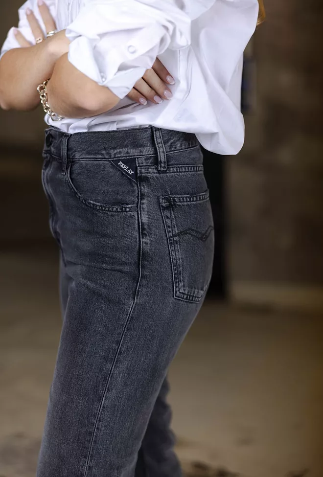 replay becka pants black jeans 4