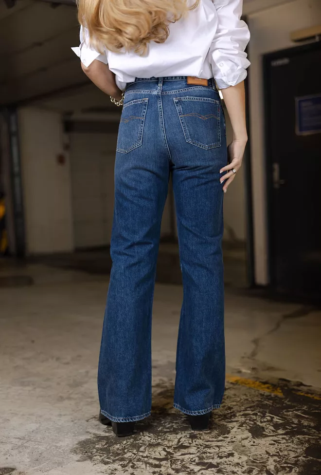 replay becka pants medium blue jeans 4