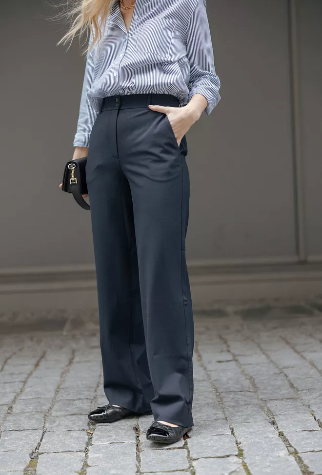 Five Units SophiaFV Long 285 Navy dressbukse 8