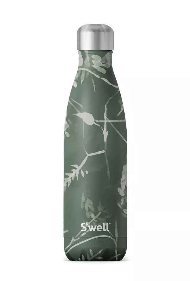 S´WELL Green Foliage Bottle 500ml drikkeflaske