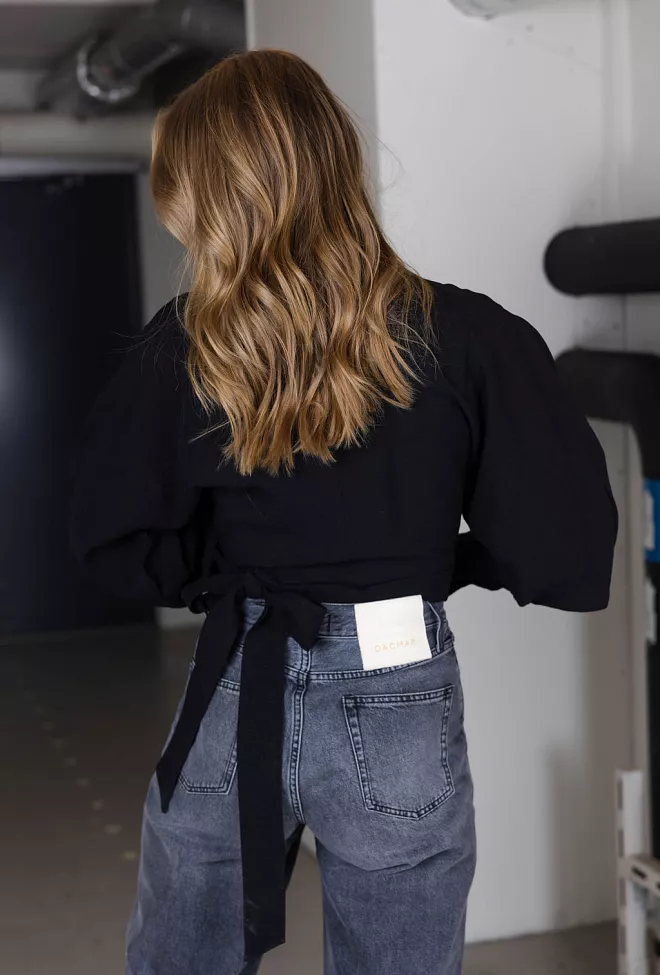 Viveh Clover Shirt Black skjorte 5