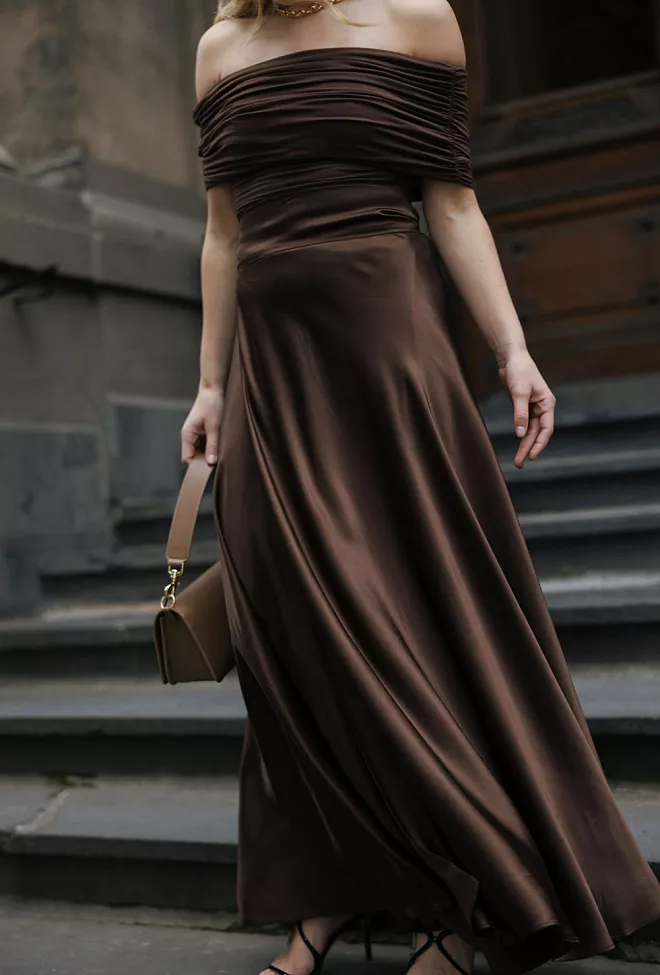 VIVEH Hazel Skirt Walnut skjørt